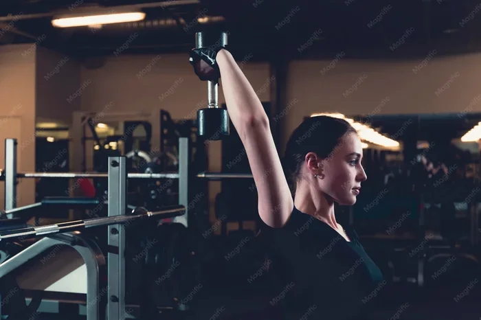 How to Work on Your Triceps with Dumbbells