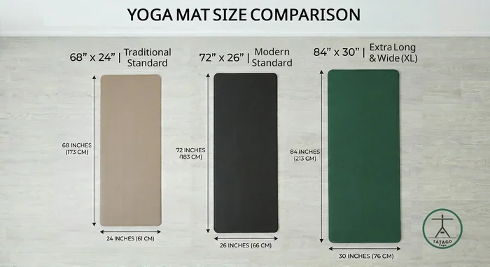 What Is the Size of a Yoga Mat