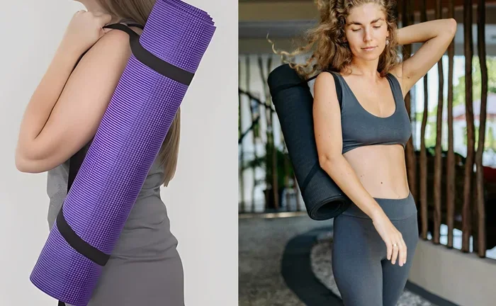 How to Use Yoga Strap as Mat Sling
