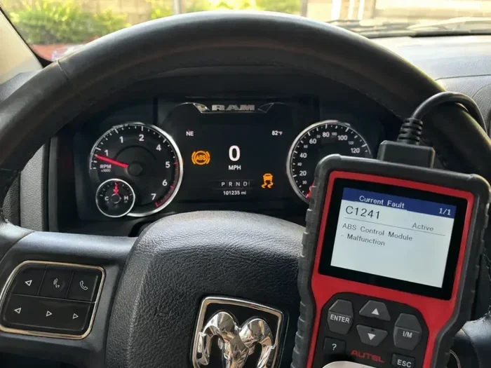 Open Circuit Code on 2016 Dodge Ram