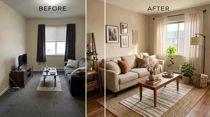 Diy Living Room Makeover Under $300