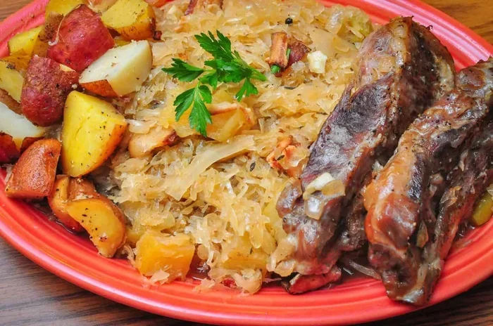 Crock Pot Pork and Sauerkraut Make the Best Comfort Food