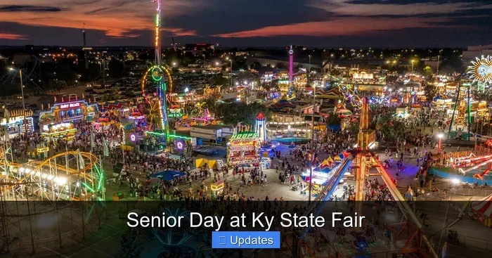 Kentucky State Fair Senior Day