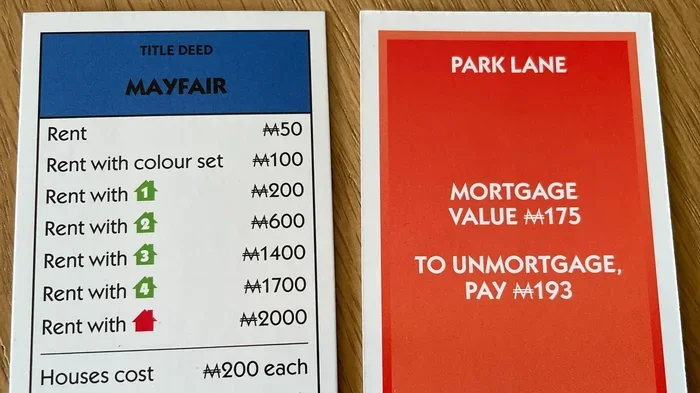 Mortgage in Monopoly