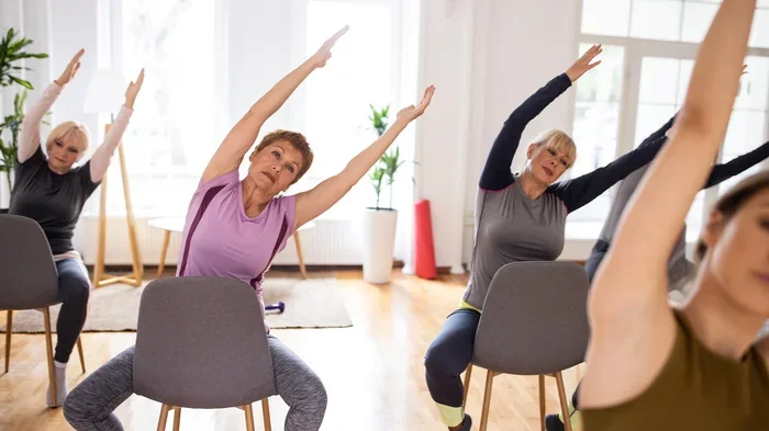 Chair Yoga for Seniors Free Printable