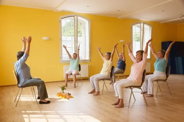 Free Printable Chair Yoga for Seniors