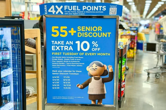 Seasonal Sale Discounts for Seniors