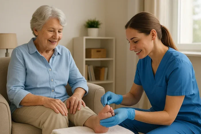 Toenail Cutting Service for Seniors