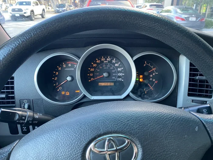2003 Toyota 4runner Maintenance Light On