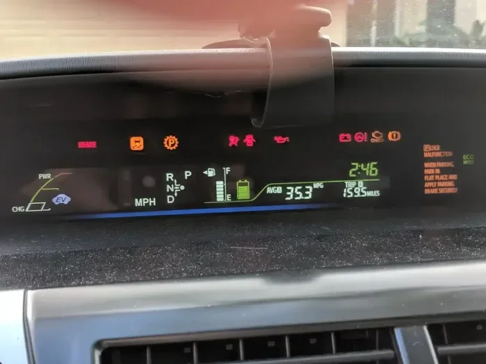 What Causes Vsc Off Pre Collision Brake System Unavailable Dash Warning on a 2024awd Prius Xle