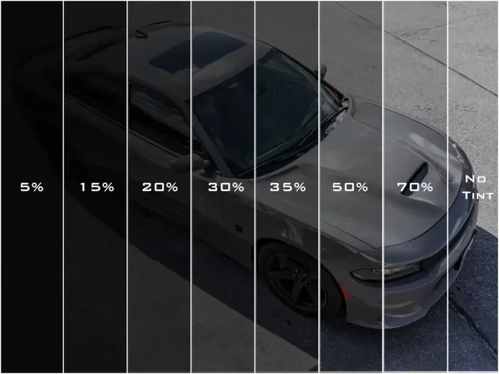 Tint Percentage Chart